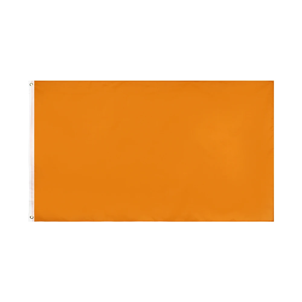 

90X150cm ORANGE Flag Solid Color Banner