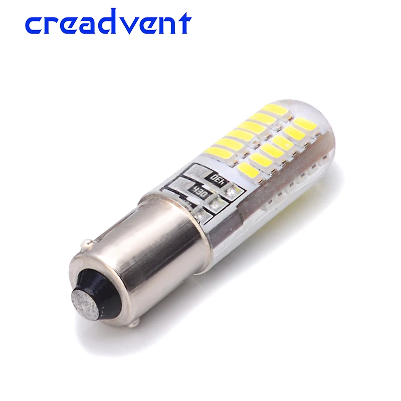 1 шт. светодиодный светильник из силикагеля BA9S/T4W с чипами 24SMD 3014 для автомобиля