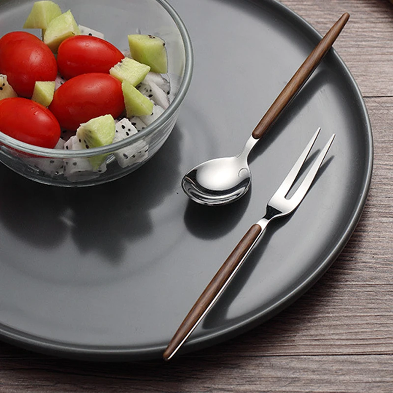 Новый универсальный черный портативный разъем столовые приборы из PP коробка для