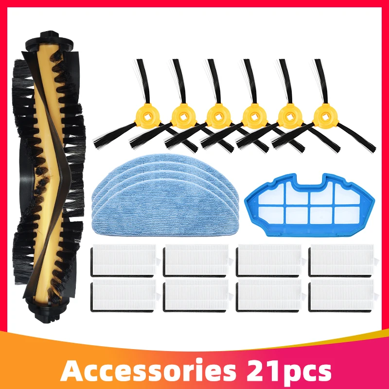 

Main Brush Hepa Filter Strainer Mop Cloth Replacement Part for Deebot N79 N79S N79C Yeedi K600 K700 Robotic Vacuum Cleaner