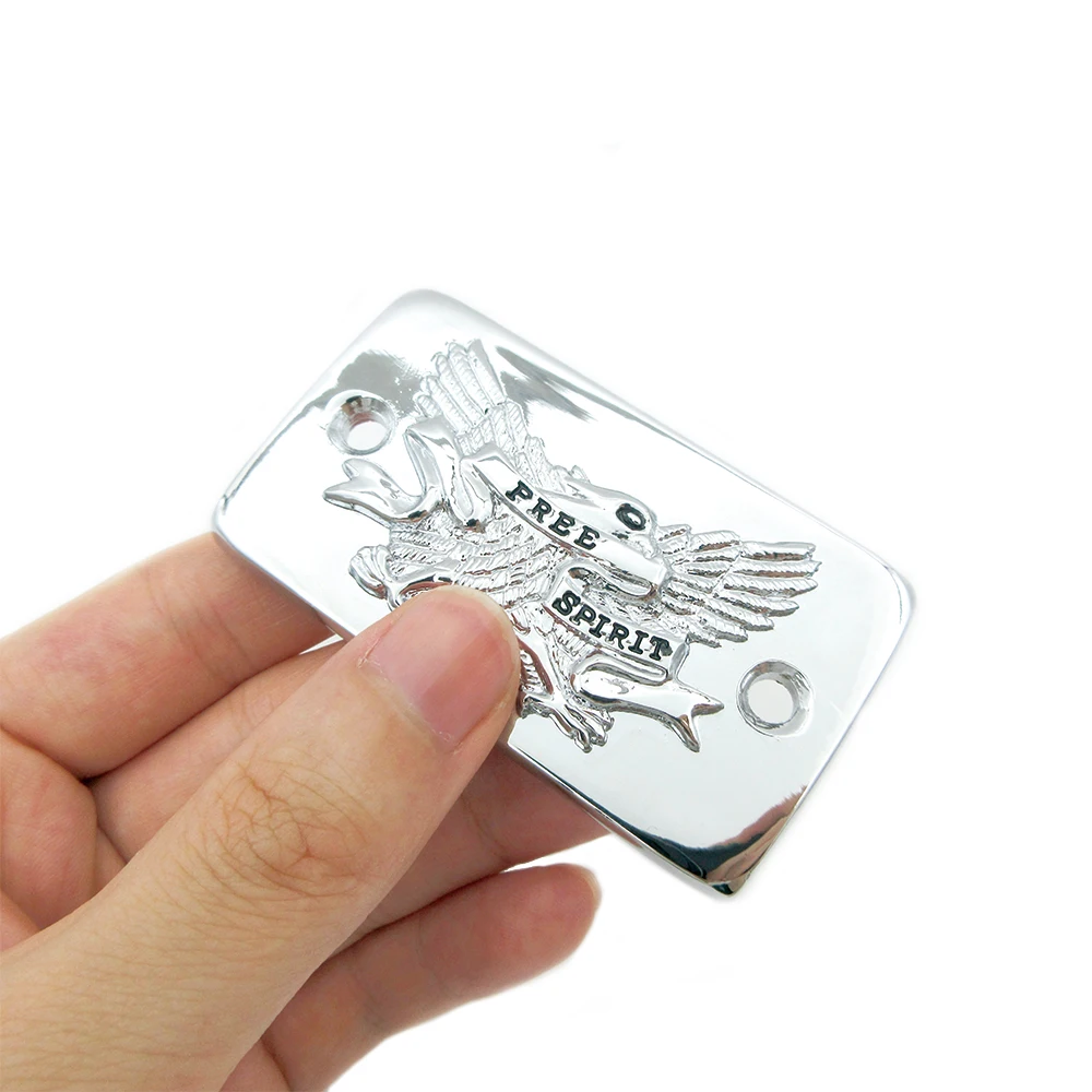 1 шт. хромированный передний тормозной цилиндр главного цилиндра крышка