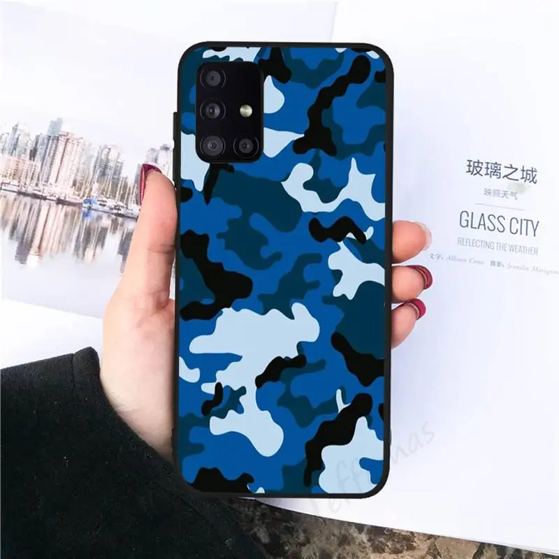 

Camouflage military pattern army Phone Case black For Samsung galaxy S 21 20 10 8 A 51 71 50 21s 70 40 20 20e note 10 plus Ultra