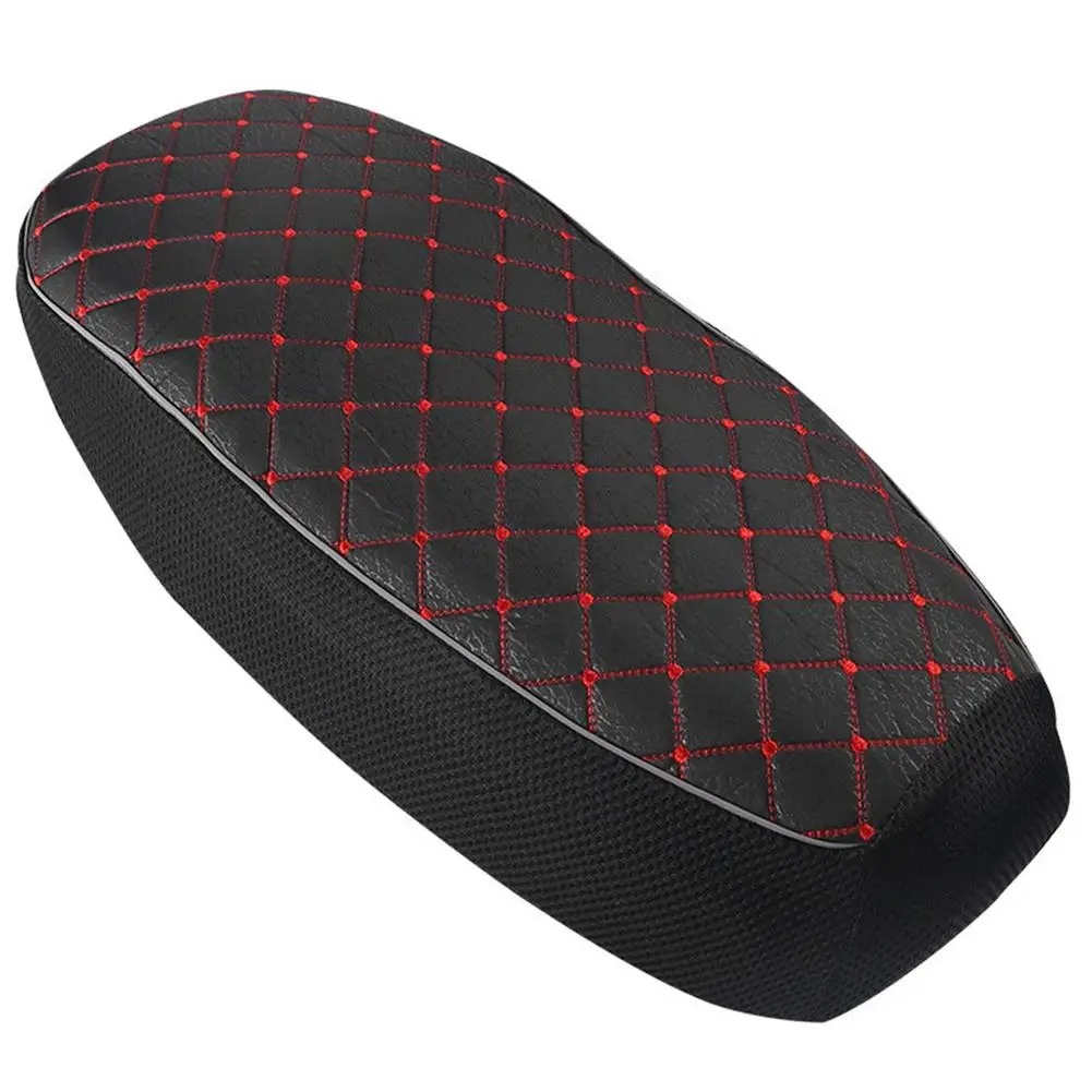 

Motorcycle Mesh Seat Cover Motorcycle Moped Motorbike Scooter Seat Covers Cushion Anti-Slip Waterproof Accessories