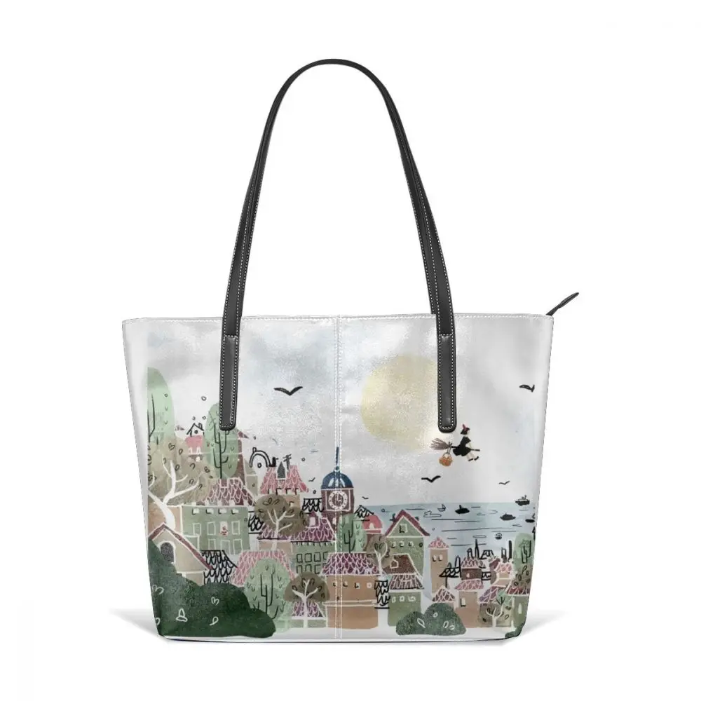 Студийная дамская сумочка ghiвеликолепная Осенняя сумка Totoro с верхними ручками