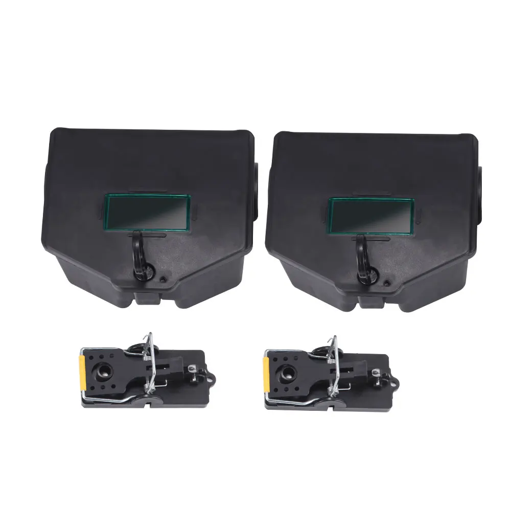 2 шт. Высокое качество многоразовые для ловли крыс мыши мышеловки приманка