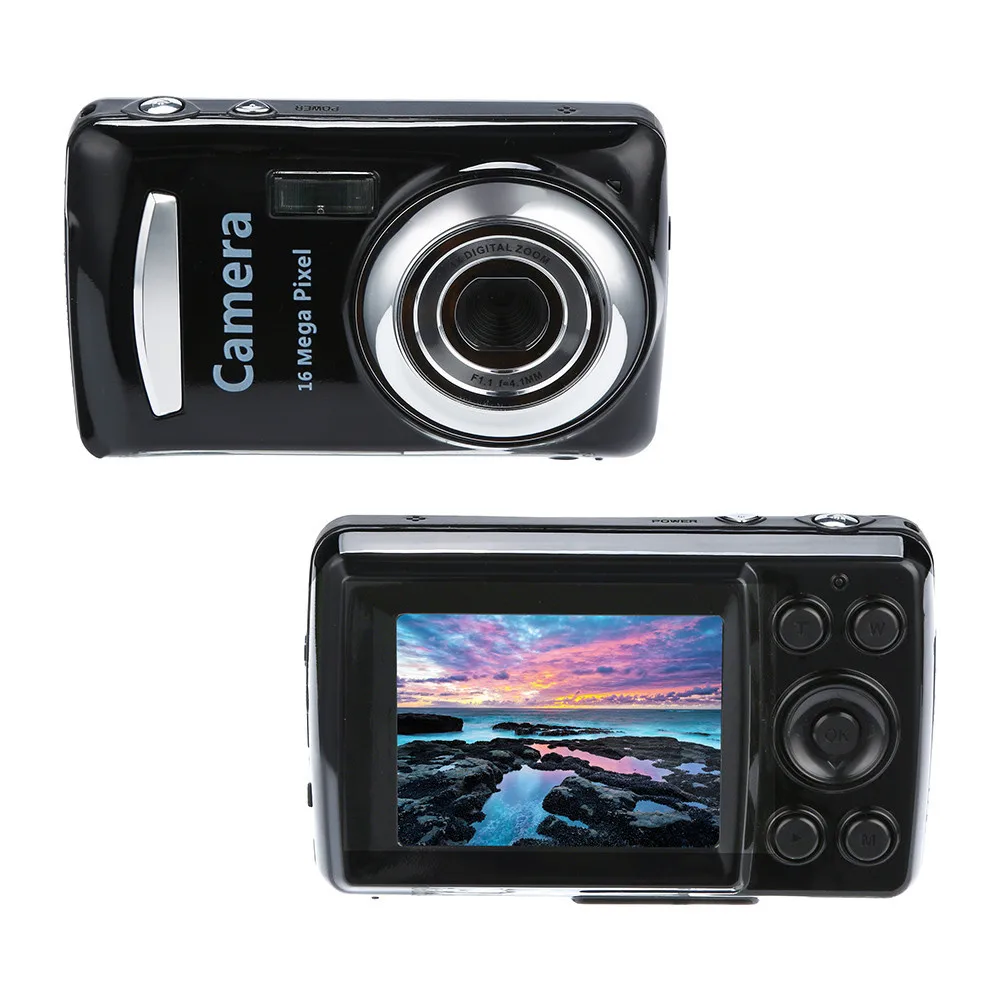 2.4HD экран мини цифровая камера 16MP анти-встряхнуть лицо камера-регистратор с датчиком движения пустая цифровая камера 1080P профессиональный