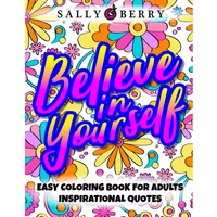easy coloring book for inspirational quotes simple large print coloring pages with motivational sayings 30 page