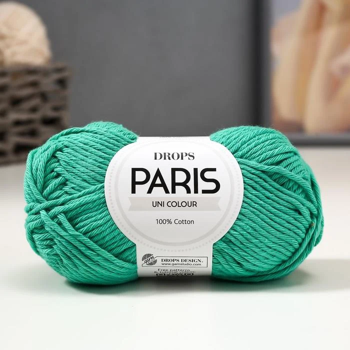 Пряжа &quotParis" 100% хлопок 75м/50гр