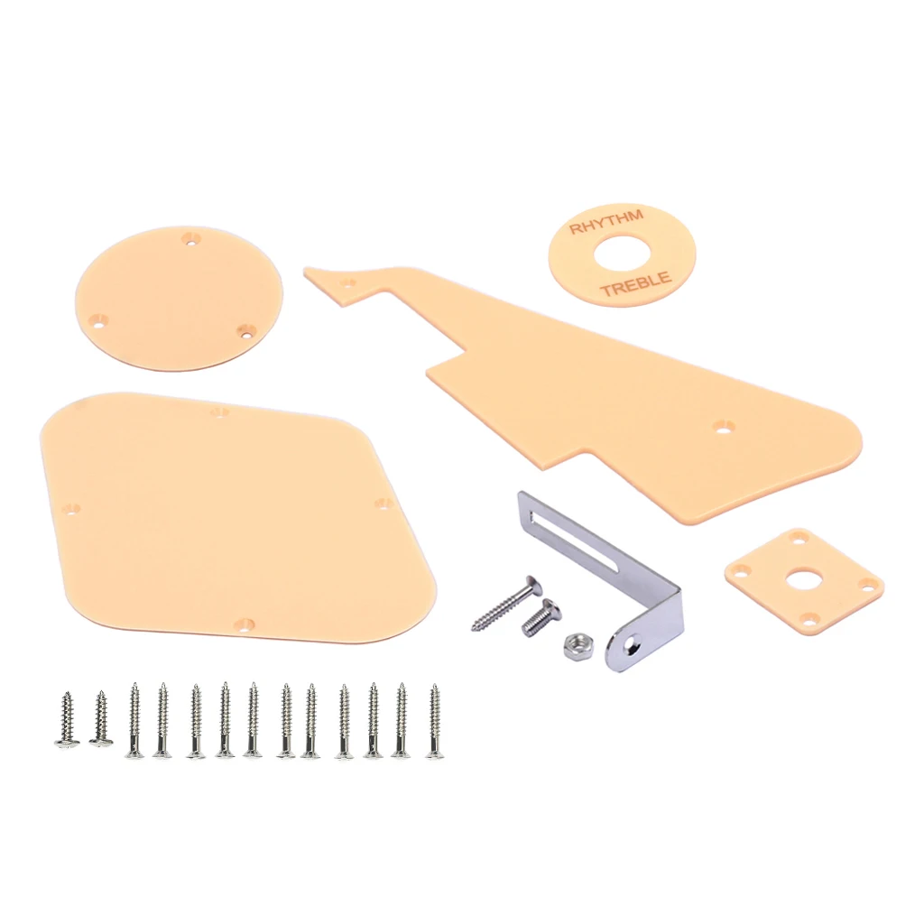 1 комплект LP гитара царапин пластина w/полости переключатель охватывает пикап