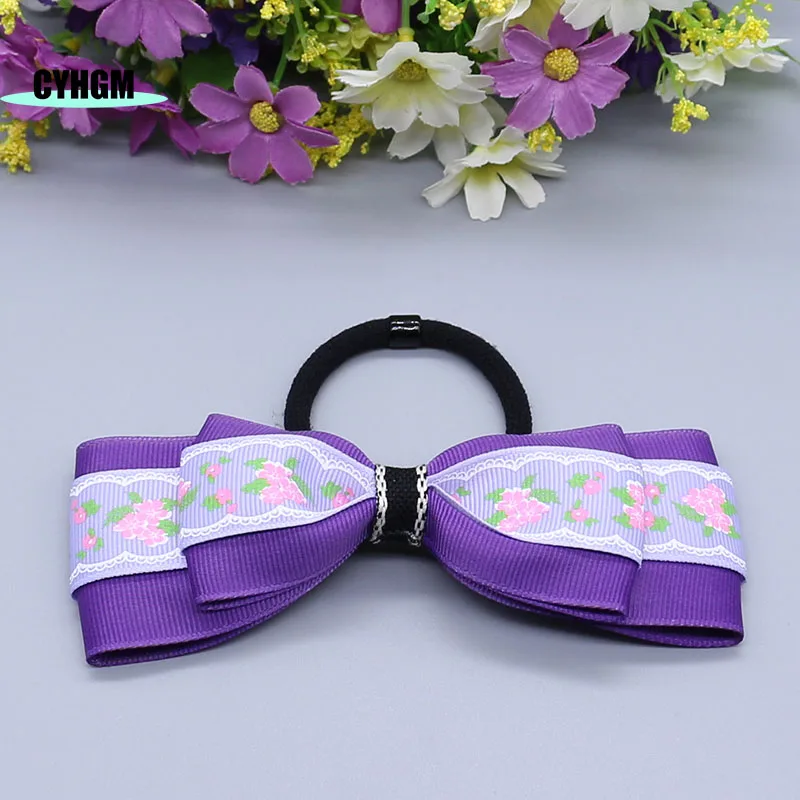 

New Fashion girls hair rubber band hair ties cute Elastic hair band headwear big silk scrunchie women's hair accessoires A07-3