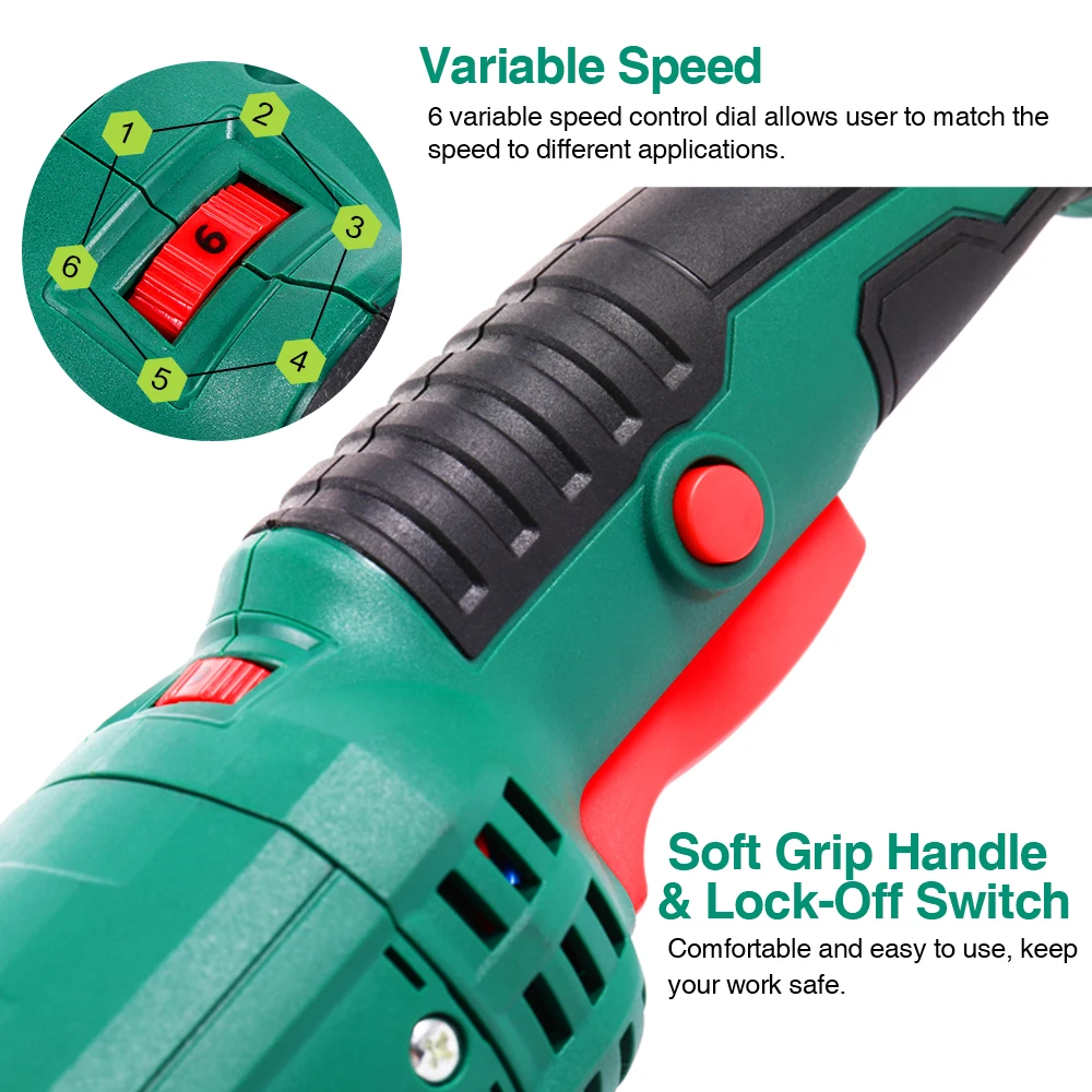 Полировальная Машина POSENPRO полировальная машина 6 дюймов с переменной скоростью