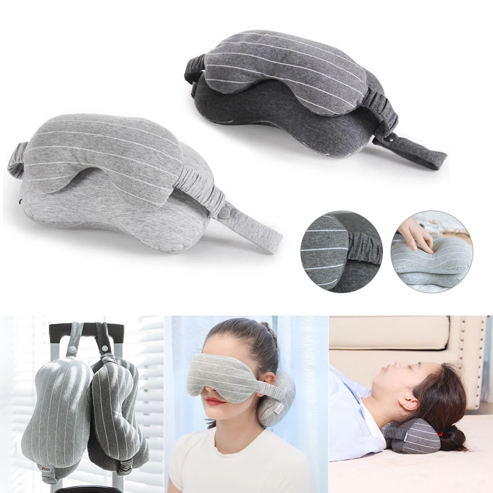 U Shaped Memory Foam Neck Pillows Soft Slow Rebound Pillow Cervical Healthcare Bedding Drop Shipping Travel Pillow