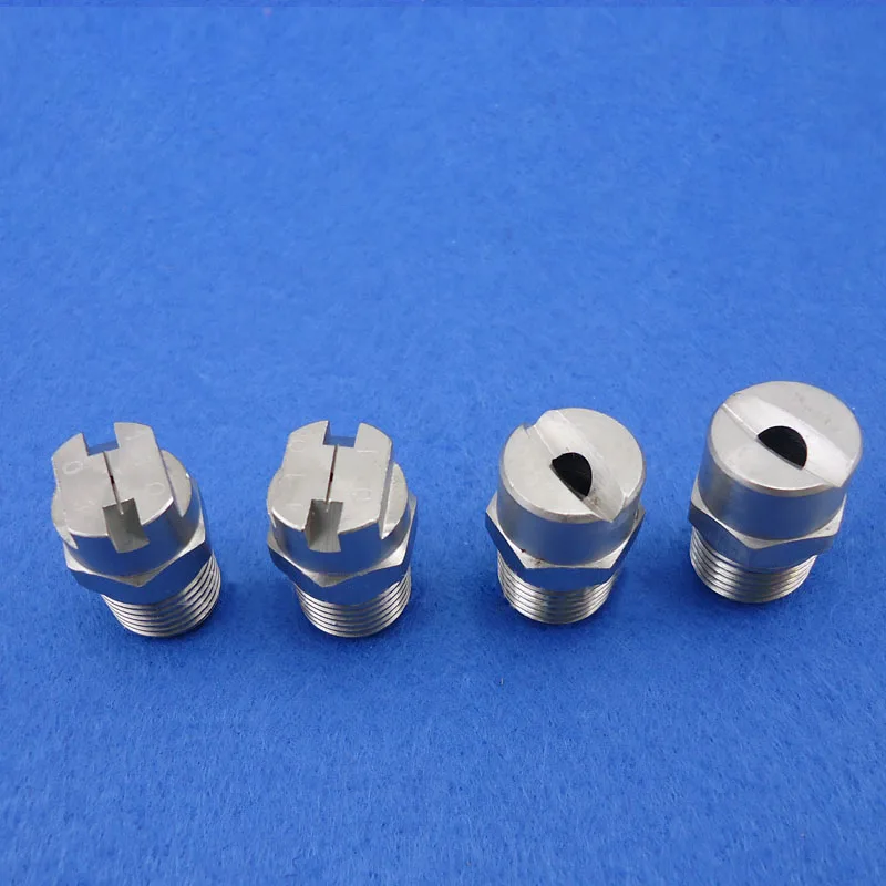 Распылитель из нержавеющей стали с резьбой 1/4 дюйма плоский вентилятор сопло для