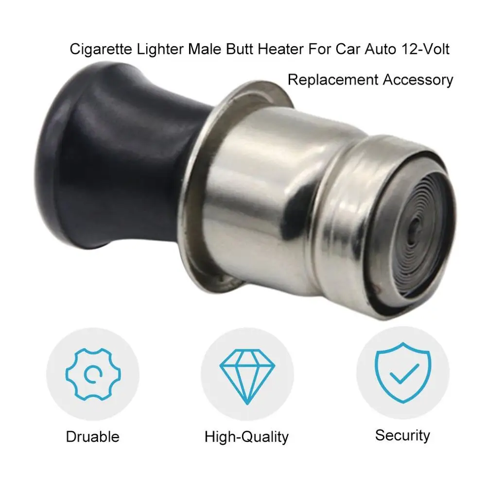 Новый прикуривателя мужской Анальная пробка в солнечном нагревателе для авто 12