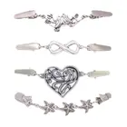 Новые винтажные зажимы декоративные прищепки клипсы птица Морская звезда для шитья и рукоделия Пряжка зажимы для шитья ткани