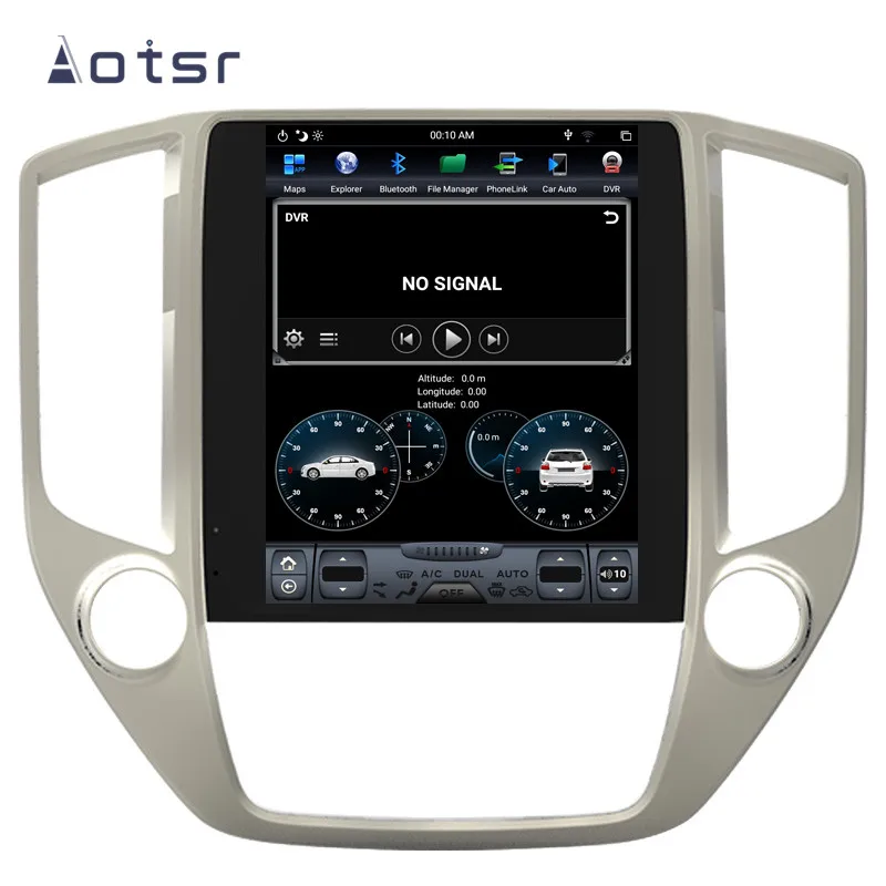 Вертикальный Tesla стиль Android 9 0 автомобильный мультимедийный плеер для Changan CS95 2016 +