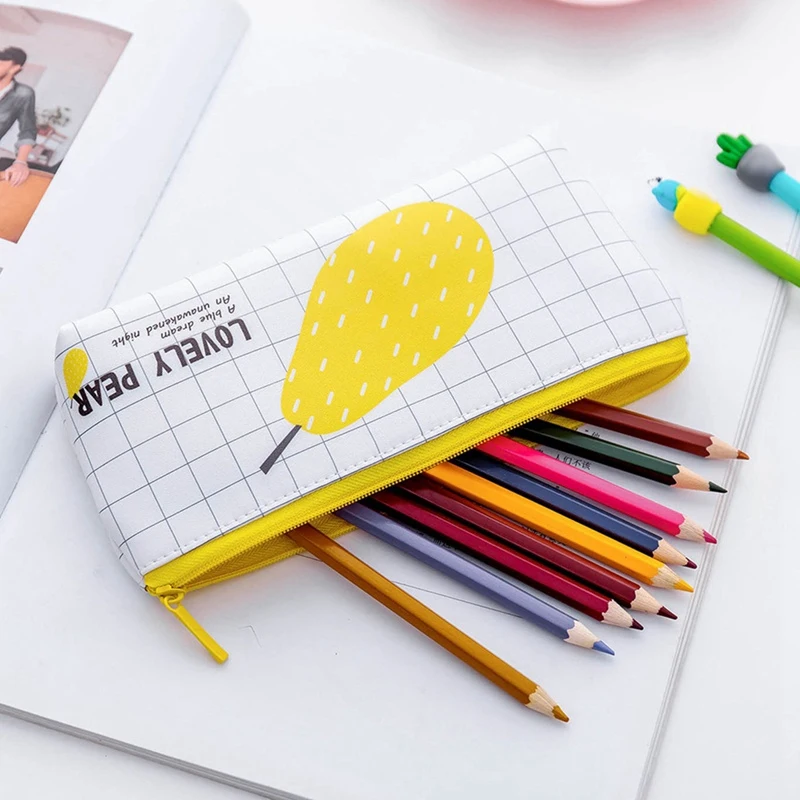 Женская креативная водонепроницаемая сумка для карандашей милая крутая летняя