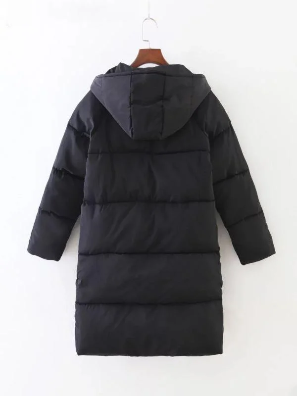 

Oversized Bread Jacket Casual Cotton Thick Parka Casual Versatile Street Warm Fashion Coat Bubble Jacket Womens Winter Clothing