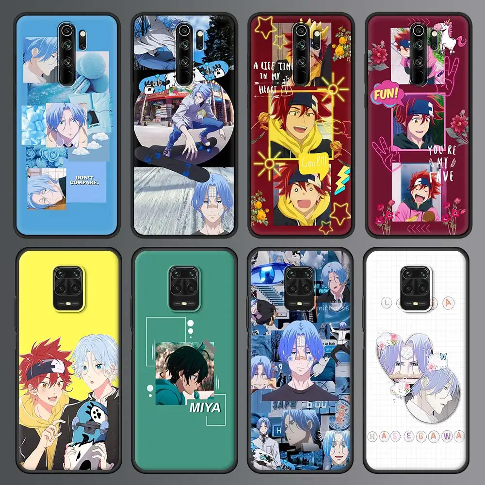 

Phone Case for Xiaomi Redmi Note 9S 8 Pro 9 10 8T 7 9C 9A 7A 8A K40 Pro Soft Silicone TPU Back Cover SK8 the infinity