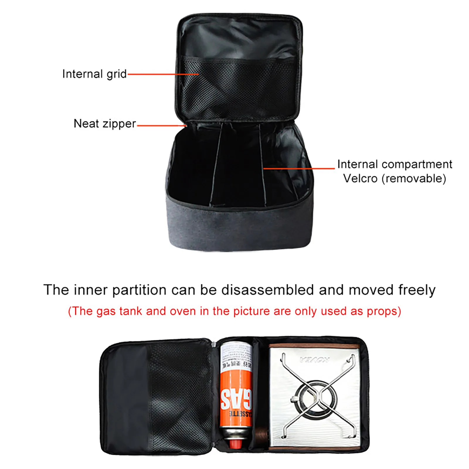 Сумка для кухонной посуды кемпинга водонепроницаемые портативные мешки