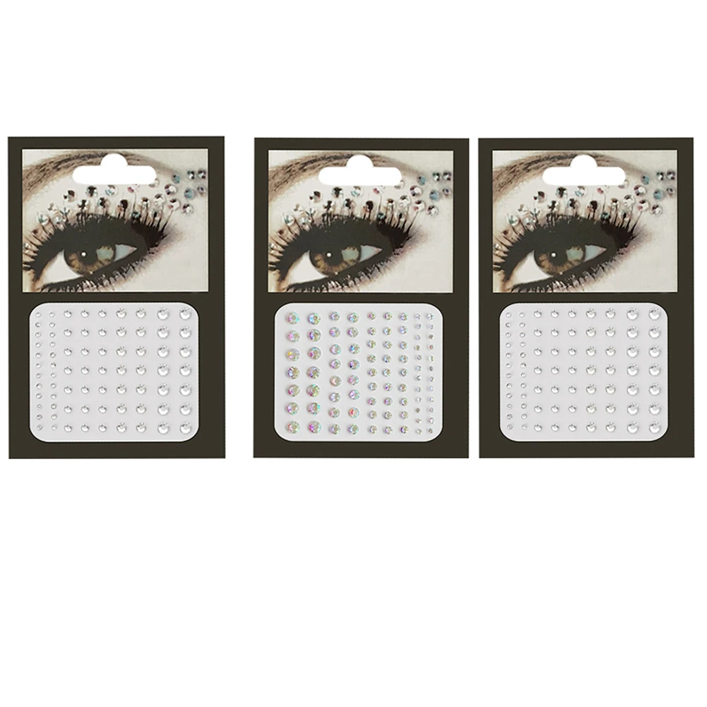 Набор 3d-татуировок для тела набор временных наклеек с блестками акриловые