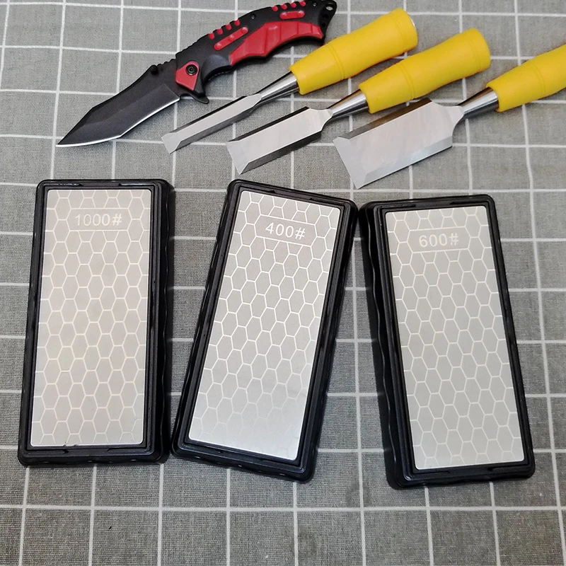 Двухсторонняя Алмазная точилка зернистостью 400 1000 1200 профессиональная для