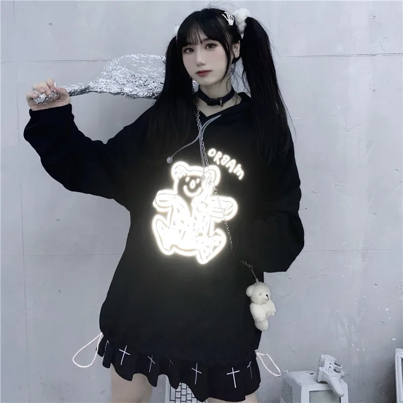 Women Pullovers Autumn Winter Oversized Hoodie Kawaii Clothes Women Sweetshirts Korean Fashion Harajuku Hoodie Streetwear Women