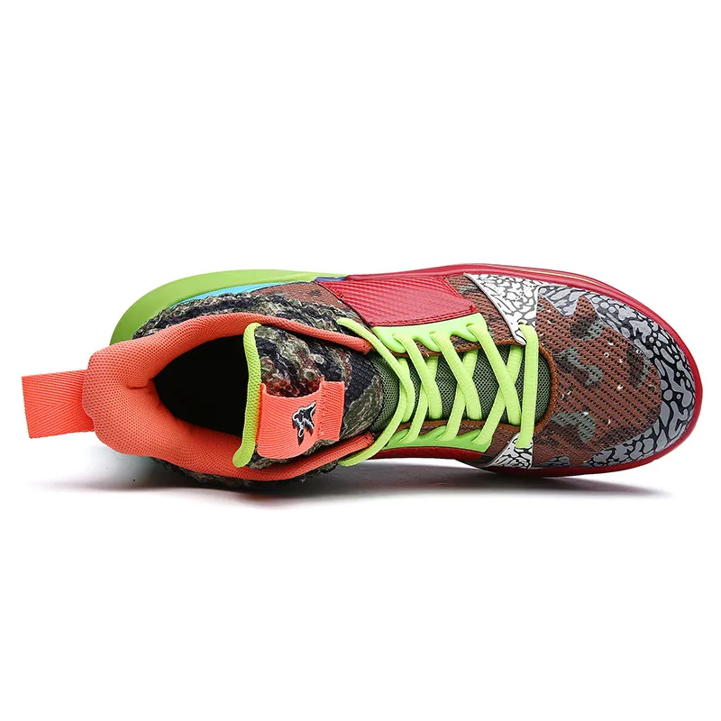 Brand High-Top Shockproof Men Basketball Shoes knit Breathable Light Sneakers Women Boys Quality Jordan | Спорт и развлечения