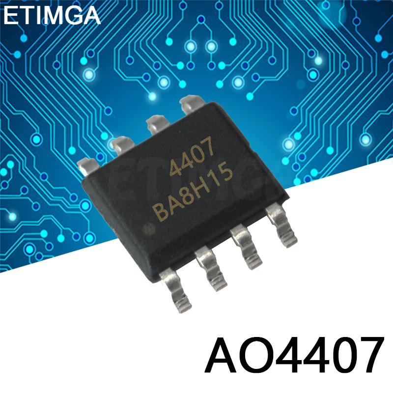 

10 шт./лот AO4407 SOP8 AO4407A SOP AO4407AL SOP-8 Новый MOS FET транзистор