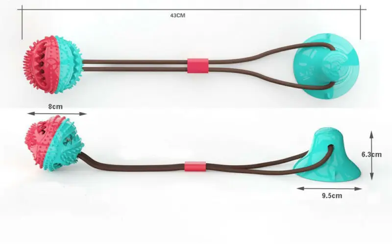 Игрушка для домашних животных игрушки жевания напольная присоска игрушка собак