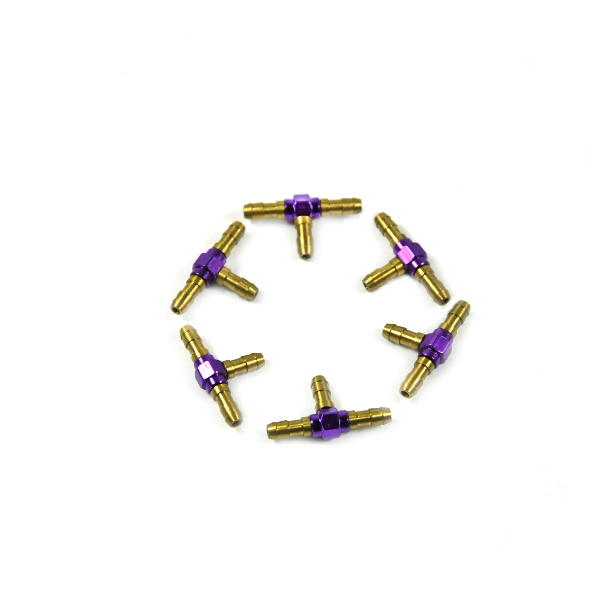 Металлический 3-ходовой Т-образный шарнирный топливный шланг 1 шт. Столярный