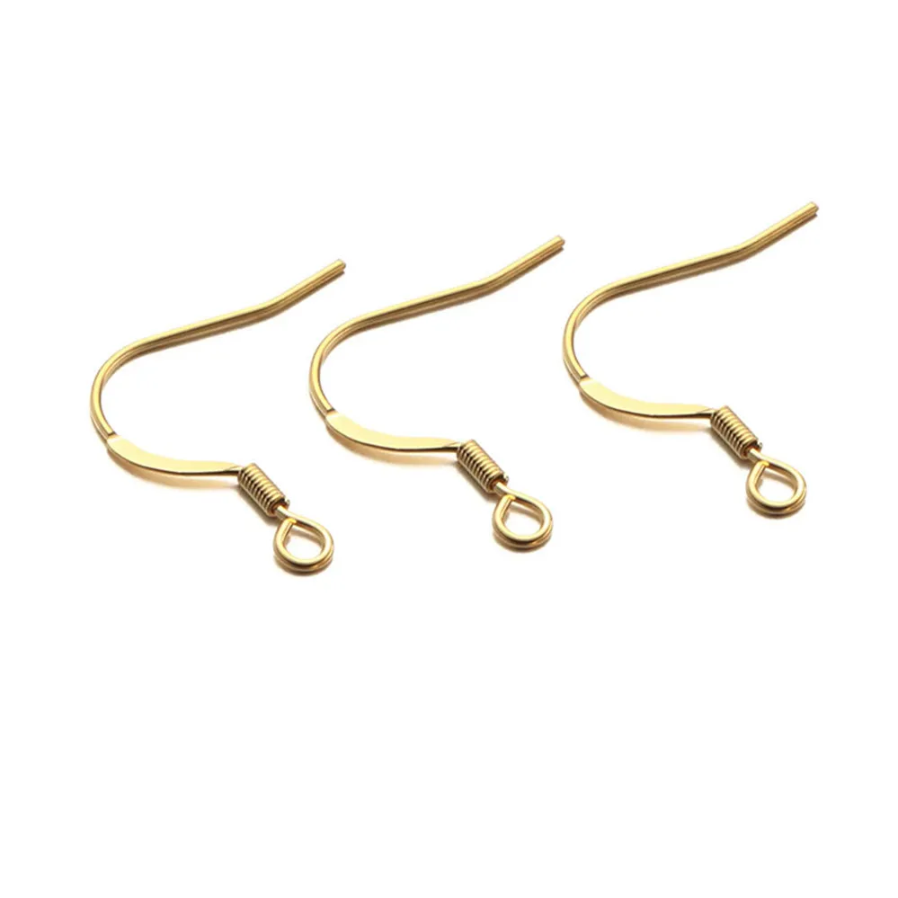 Застежка-крючок для сережек из нержавеющей стали 100 шт./лот | Украшения и