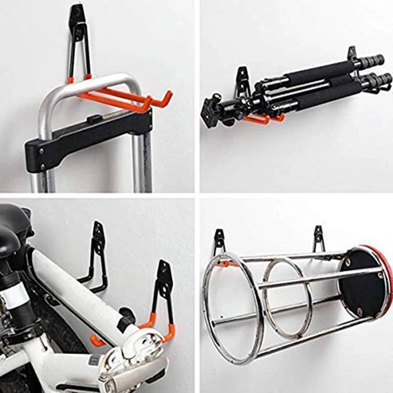 Storage Utility Double Hooks Heavy Duty for Organizing Power Tools Small U (Pack of 6 2 x 2.8 4.2 Inches) | Дом и сад