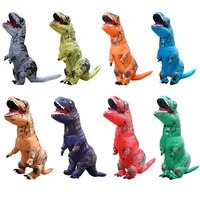 adult kids dinosaur inflatable costumes anime t rex dino purim carnival party cosplay costumes halloween costume for men women