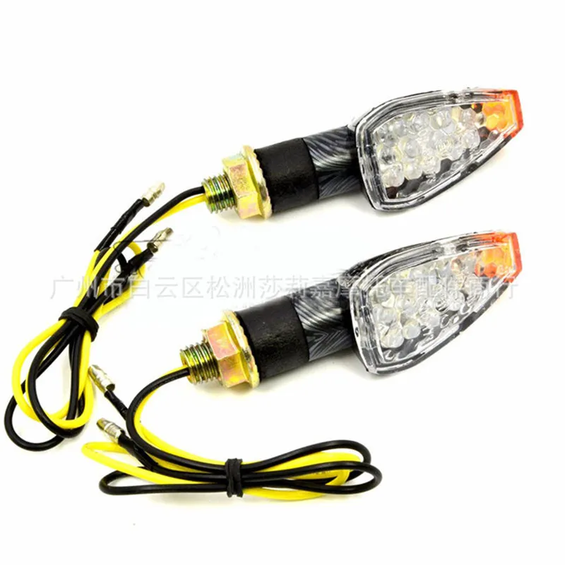 12V классический мини Байк мигающий индикатор для мотороллера гоночный moto