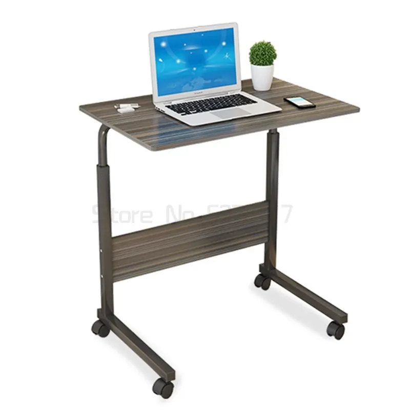 

80x40CM 60x40CM Foldable Computer Table Adjustable Portable Laptop Desk Rotate Laptop Bed Table Can be Lifted Standing Desk
