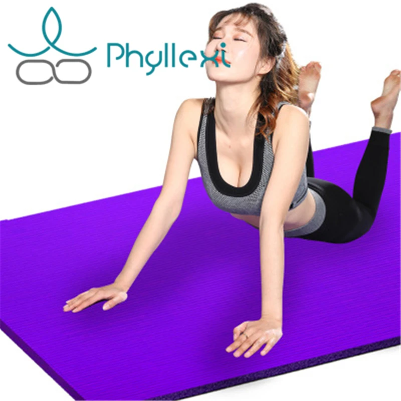 Phyllexi Массажный коврик для йоги нескользящий утолщенный Коврик из