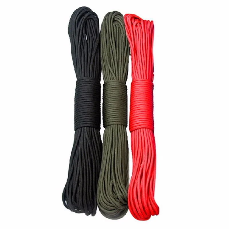 Парашютный трос 1 шт. 31 м для активного отдыха кемпинга выживания одножильный VB704