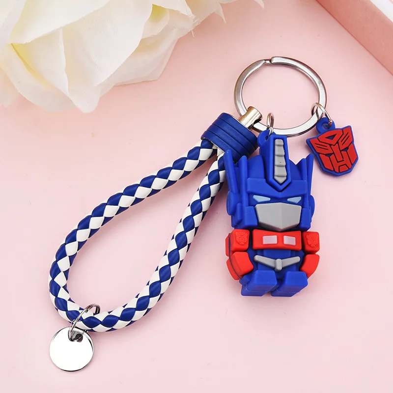 Аниме Трансформаторы Робот брелок милый рюкзак с изображением трансформеров