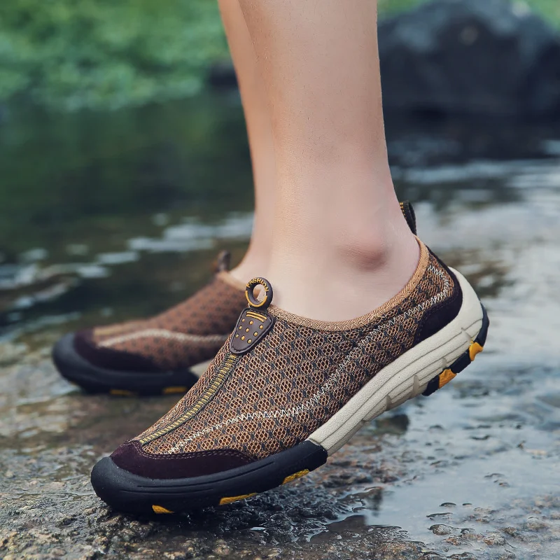 

Men Shoes Men's mesh outdoor mountaineering shoes in spring and summer