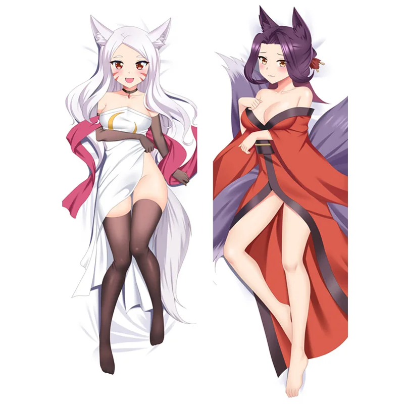 

The Helpful Fox Senko-san Anime Ewayaki Kitsune No Senko-san Sexy Senko & Shiro Dakimakura Pillow Cover Body Pillowcase Gifts