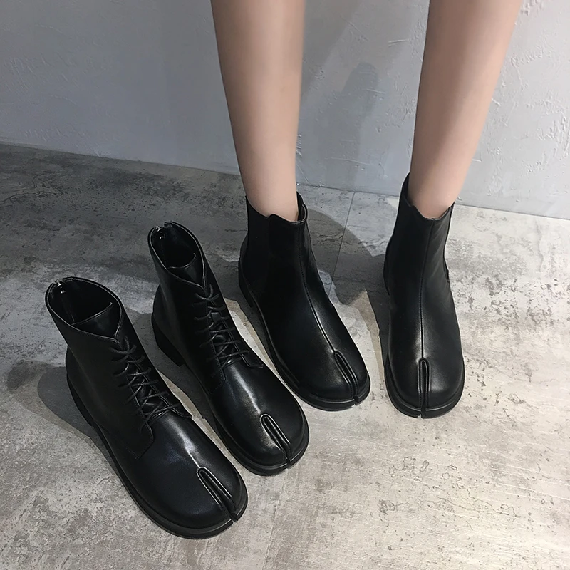 Модные Ботинки martin в стиле ретро коллекция 2019 года зимние короткие ботинки из