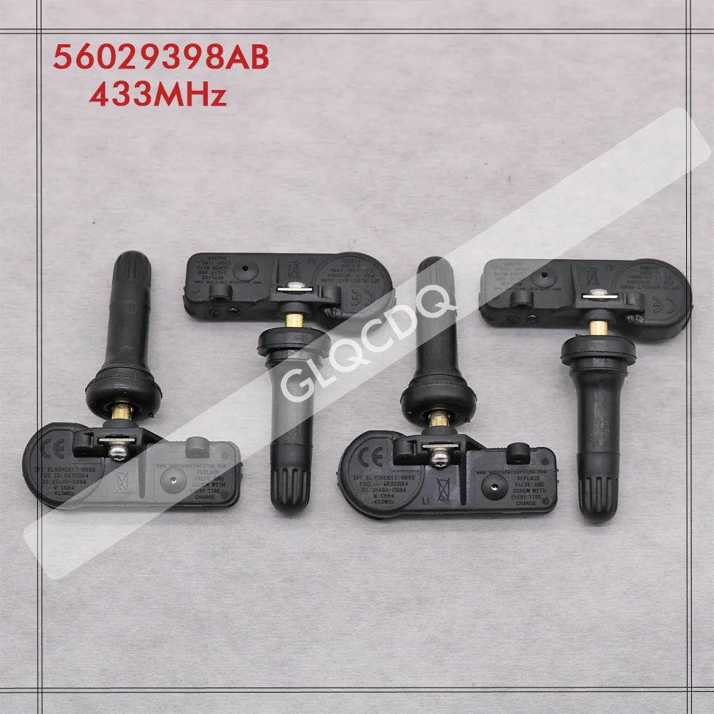 Датчик давления в шинах 2009 2010 2011 2012 2013 DODGE RAM TPMS 433 МГц датчик воздуха 56029398AB|Системы
