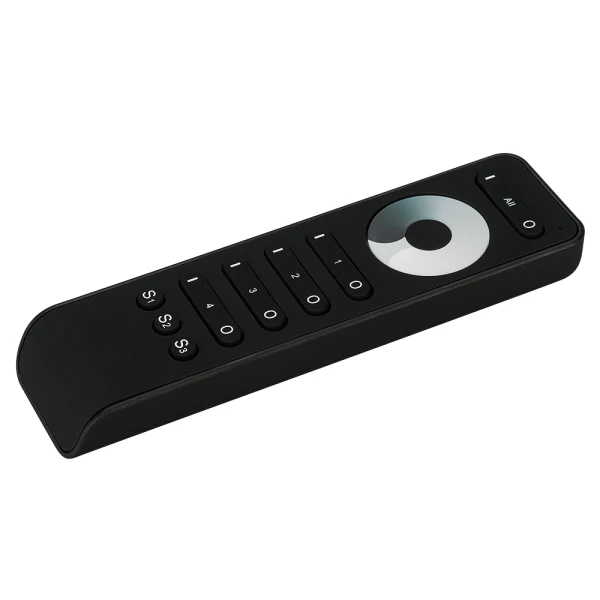 Фото Пульт SMART-R33-DIM Black (4 зоны, 2.4G) ( -) №1