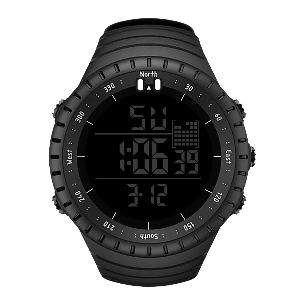 

SENORS Mens Watches Waterproof Military Outdoor Sport Watch Men Fashion LED Digital Electronic Wristwatch