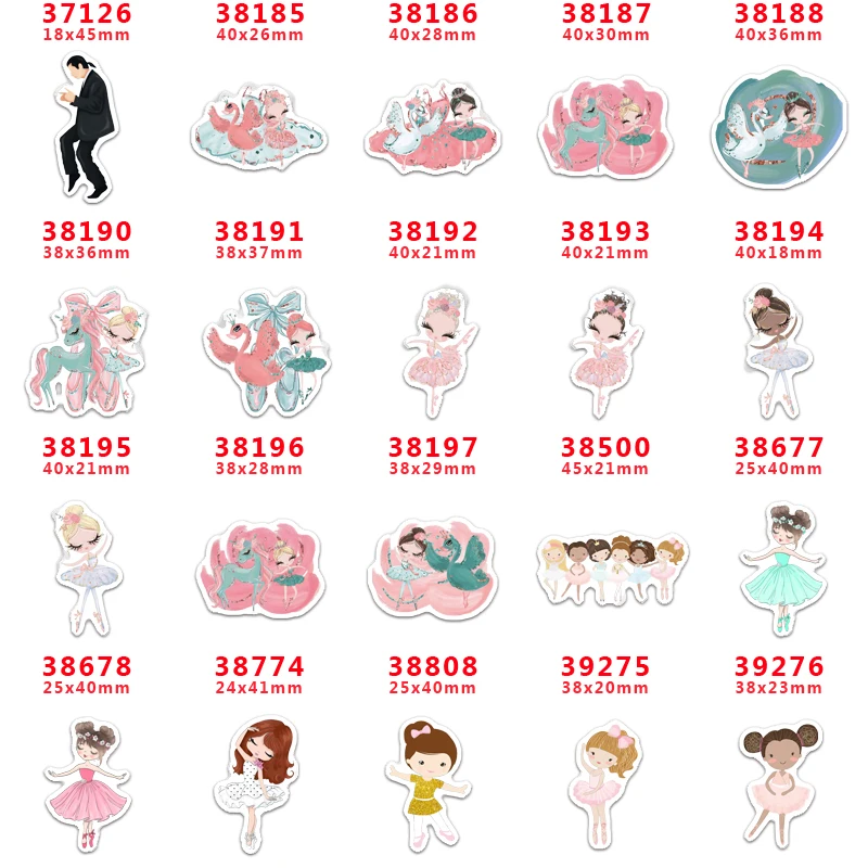 Новое поступление 2020 бесплатная доставка 30 шт./упак. Печатный плоский полимер с