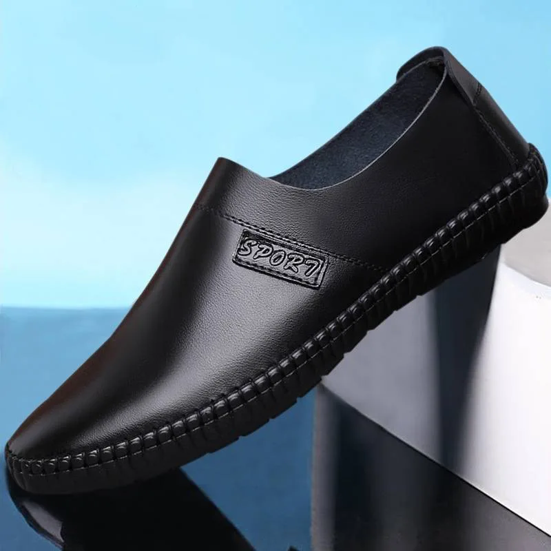 

new men's spring autumn fashion wild casual shoes men's business casual shoes waterproof classic flat shoes wer45