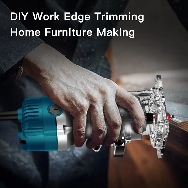 Pracmanu 800 Вт деревообрабатывающий электрический триммер для фрезерования