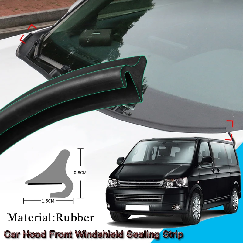 

Car Seal Strip Windshied Spoiler Filler Protect Edge Weatherstrip Strips Car Accessories For Volkswagen Multivan T5 T6 2012-2020