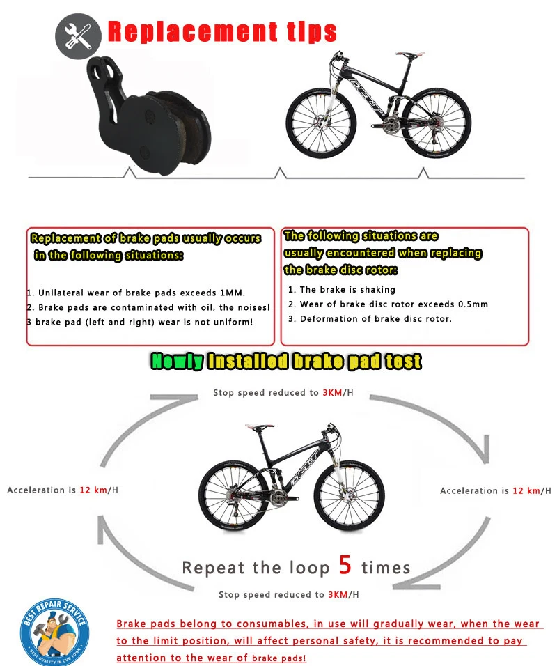 4 пары велосипедных дисковых тормозов для MAGURA LOUISE 2007 BAT CARBON 2008 полуметаллические
